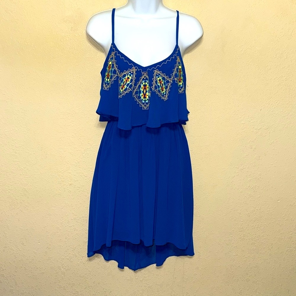 Sequin hearts boho Hilow dress